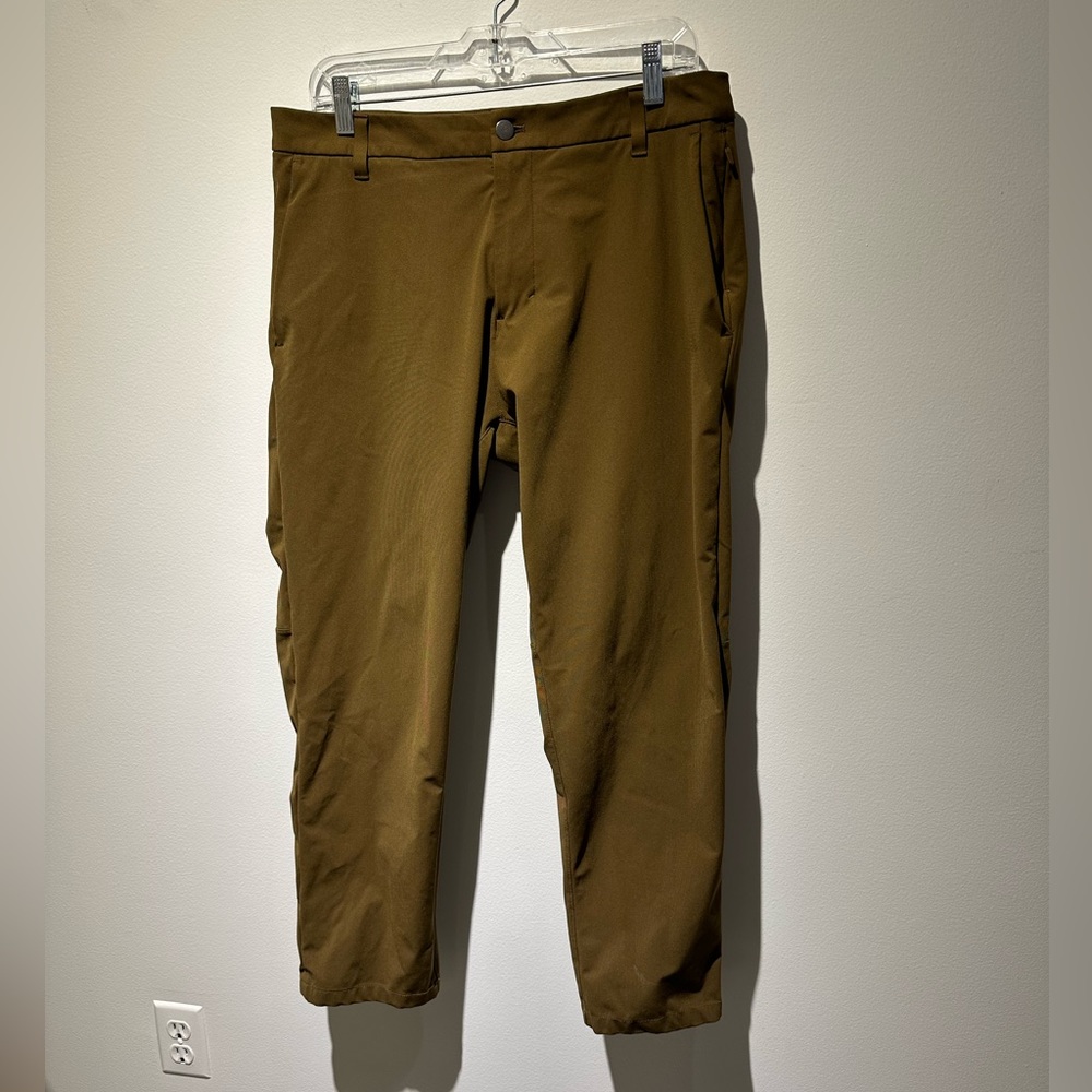 Lululemon Commission Class-Fit Pants, Size 34 (Deep Artifact)